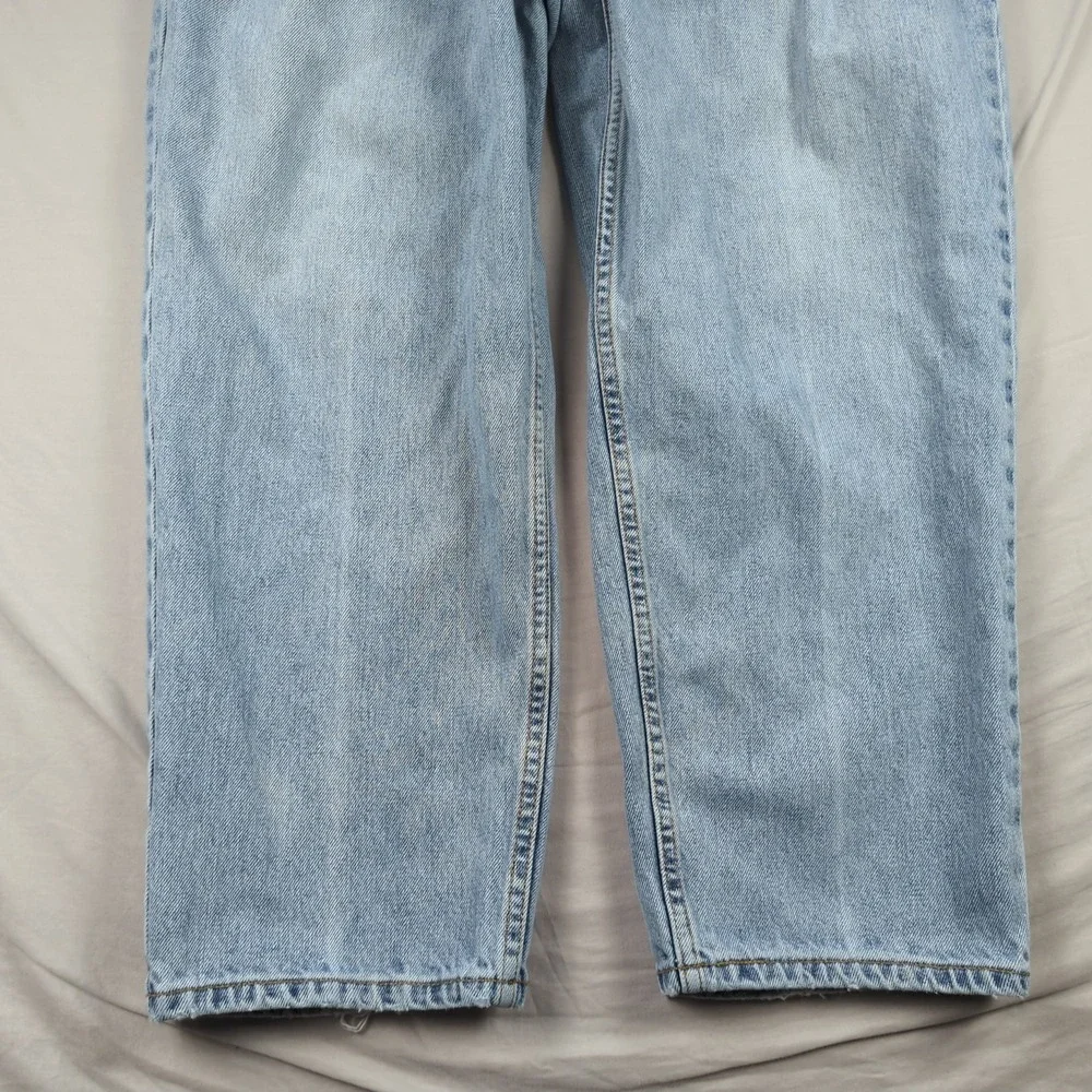 Levis Jeans Mens 38x29 Blue 560‎ Loose Tapered Relaxed Baggy Light Wash